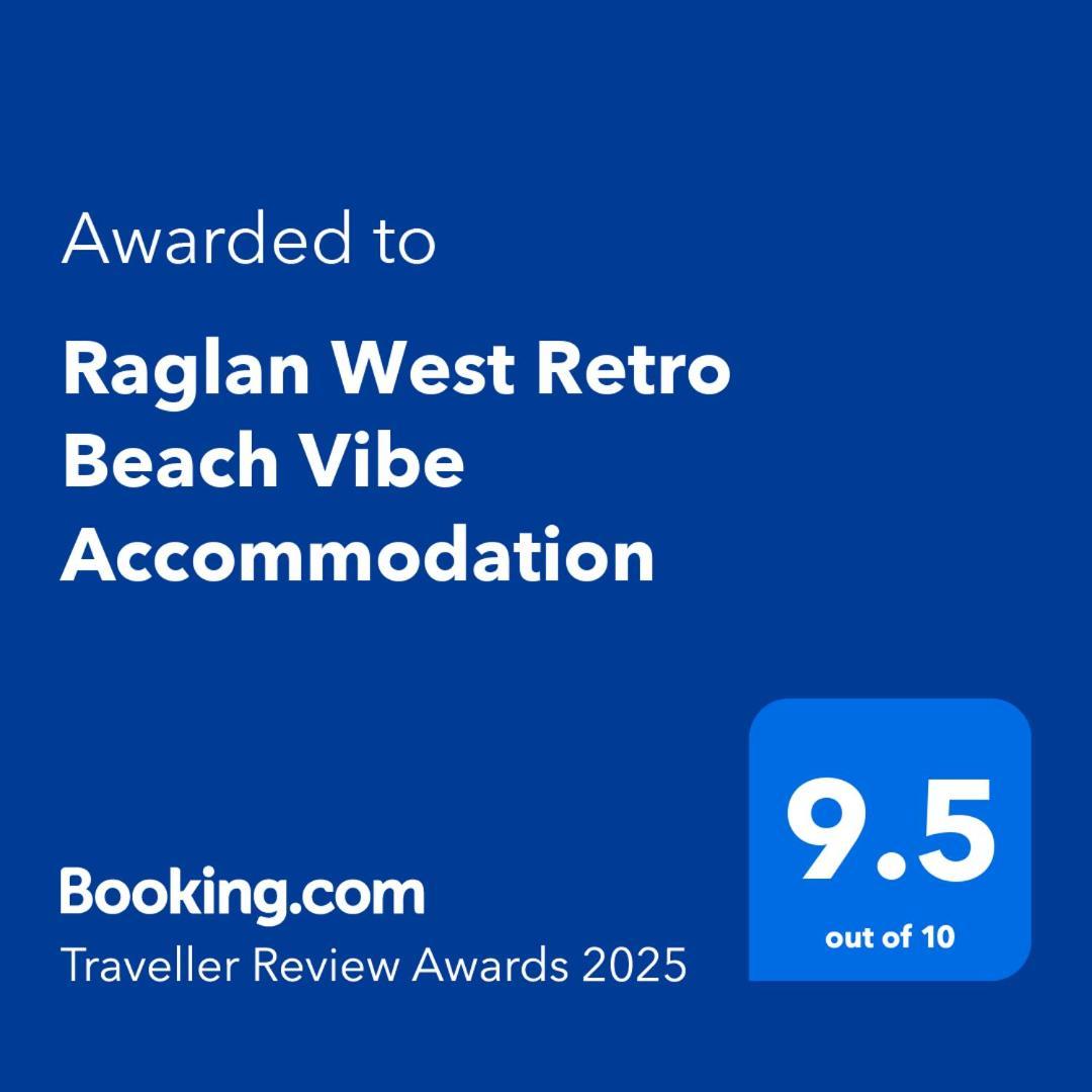 Raglan West Retro Beach Vibe Accommodation Exterior foto